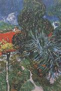 Vincent Van Gogh Doctor Gachet's Garden in Auvers (nn04) oil painting on canvas
